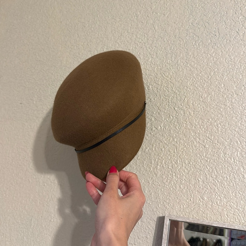 A New Day | Newsboy brown hat